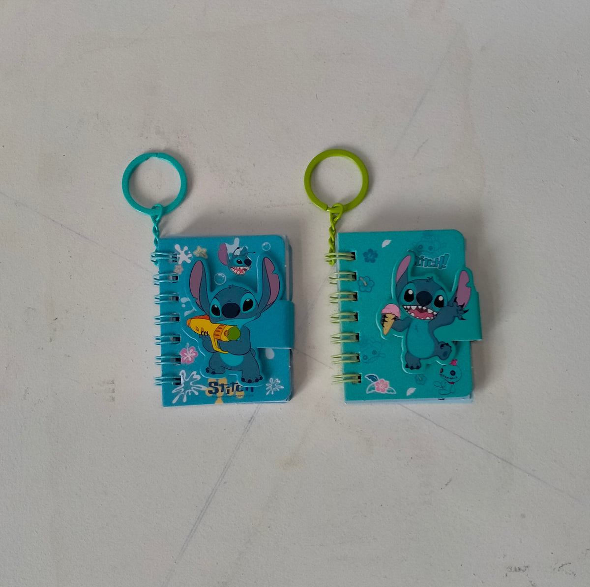 Stitch Notebook Keychain