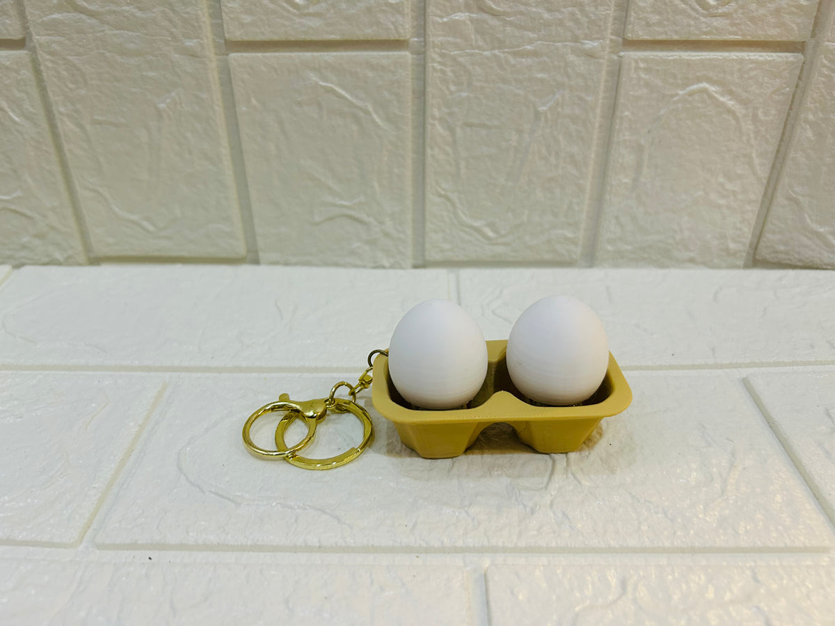 Egg Fidget Keychain