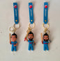 Cricket Themed Keyring
