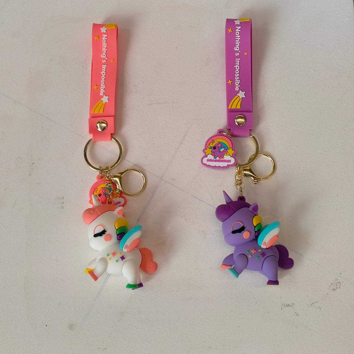 Unicorn Keyring