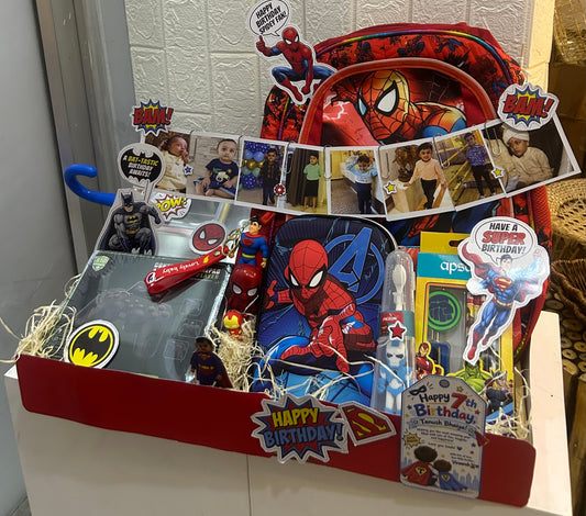 Superhero Themed Birthday Hamper