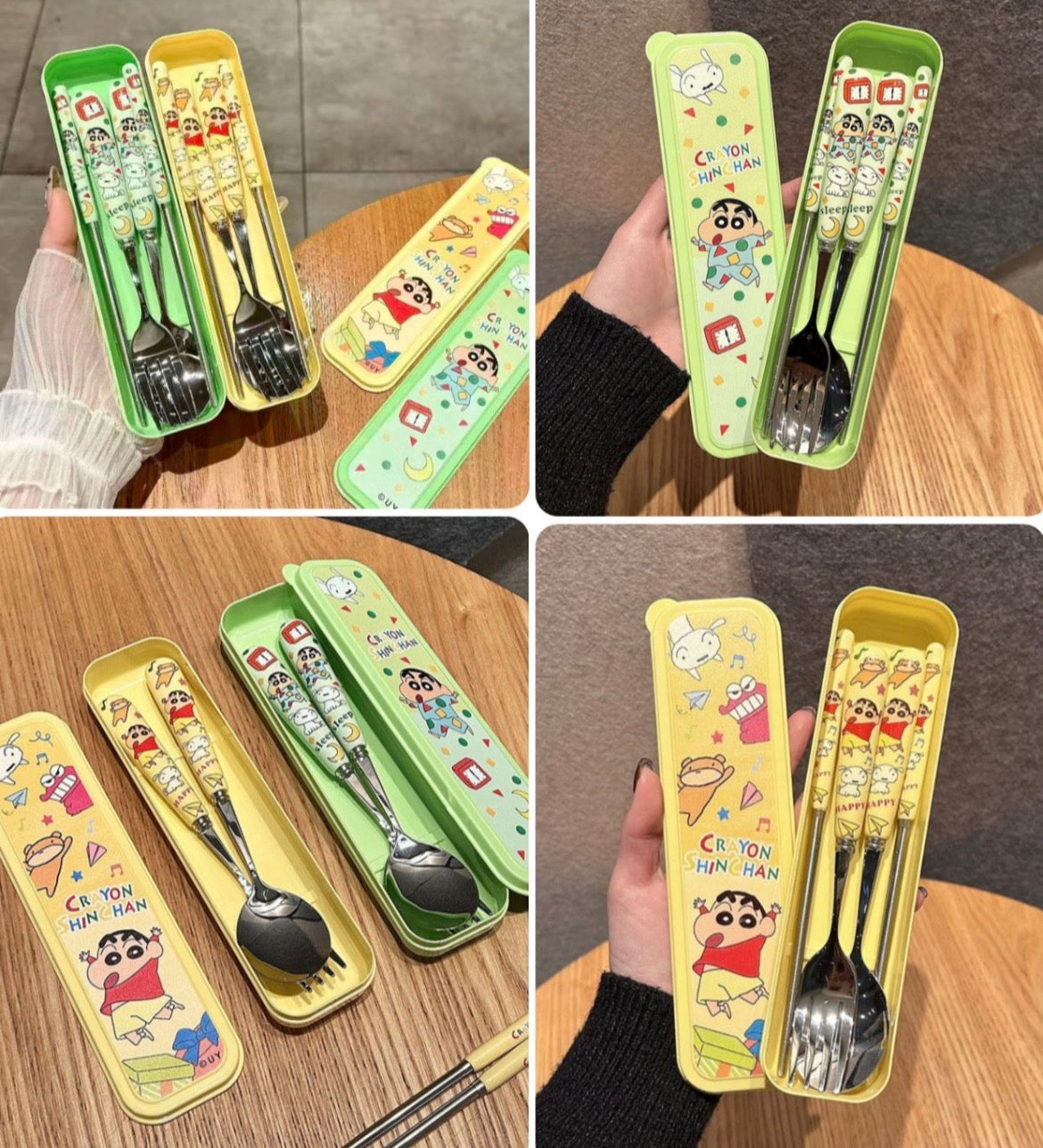 Shinchan Cutlery Set