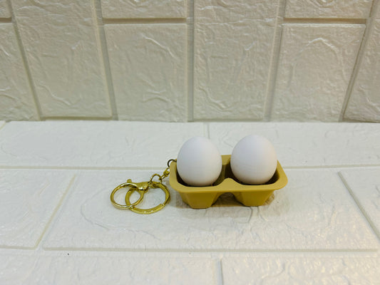 Egg Fidget Keychain