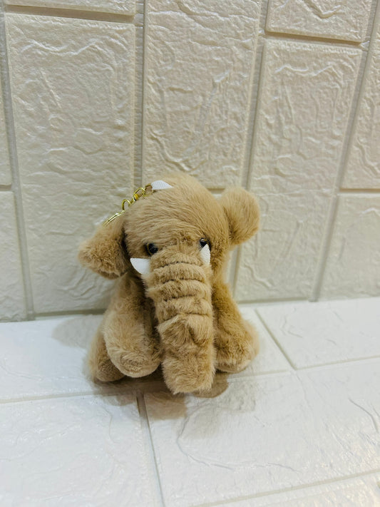 Elephant Plushy Keychain D2